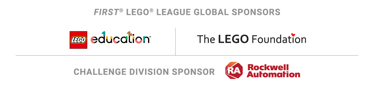 first lego league global challenge sponsors